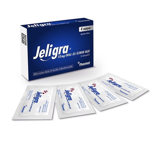 Jeligra Sildenafil 50 Mg 4 Şase Oral Jel