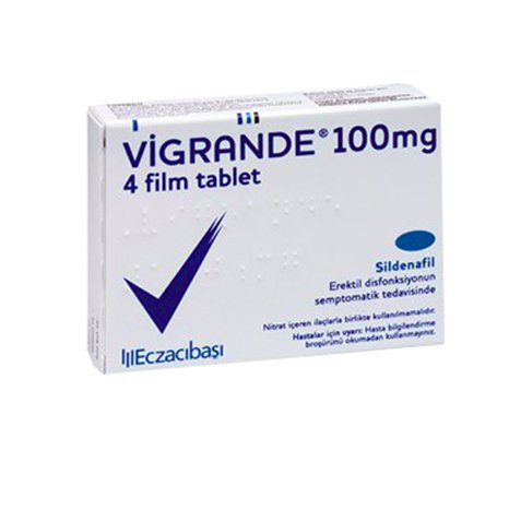 Vigrande 100 Mg 4 Film Tablet Ereksiyon Hapı