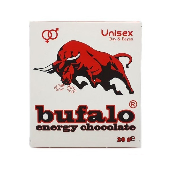 Bufalo Unisex Performans Çikolatası 20 g 12 Adet