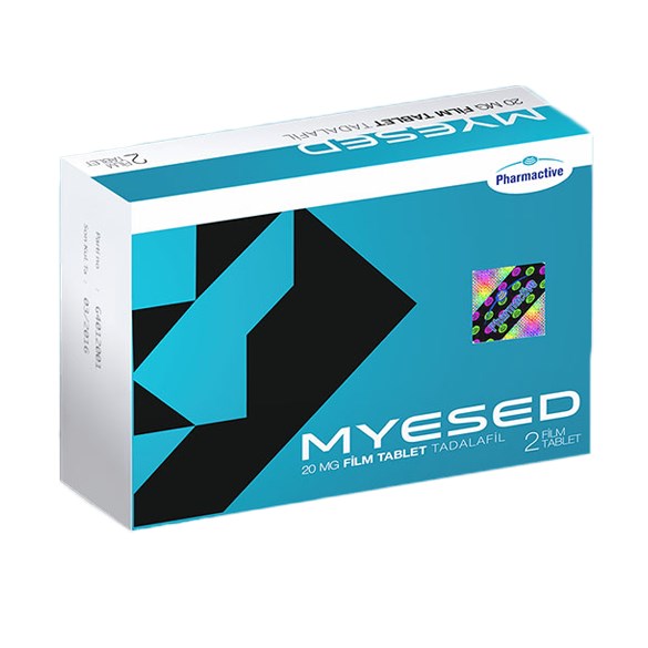 Myesed 20 Mg Tadalafil 4 Tablet Ereksiyon Hapı
