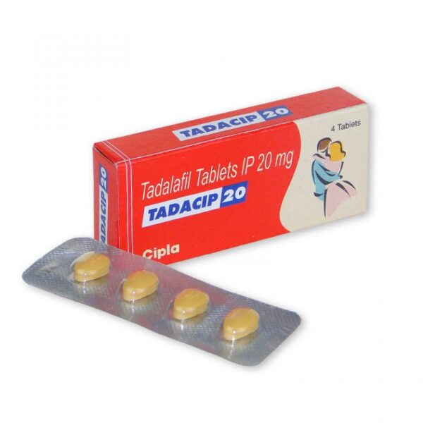Tadacip 20 Mg Tadalafil 4 Tablet Ereksiyon Hapı