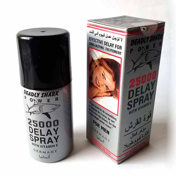 Deadly Shark 25000 Delay Geciktirici Sprey 45 cc