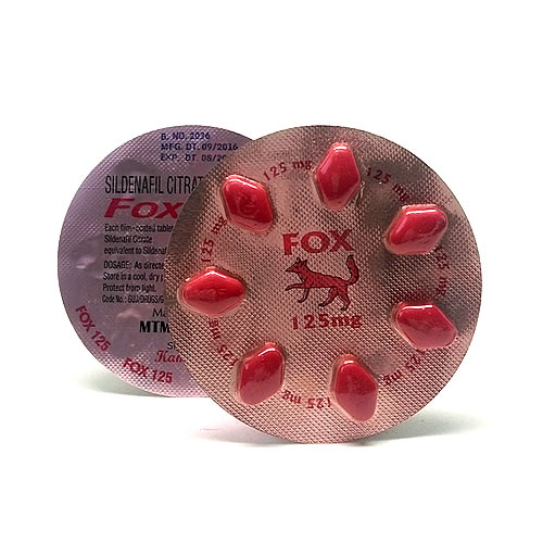 Fox 125 Mg 7 Tablet Cinsel Ereksiyon Hapı