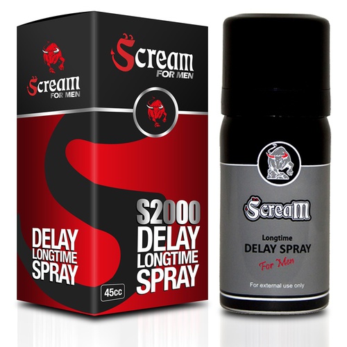 Scream S2000 Delay Bitkisel Geciktirici Sprey 45 cc