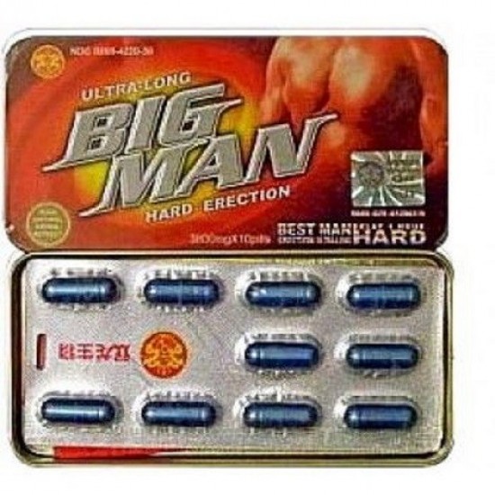 Big Man 10 Tablet Performans Artırıcı Geciktirici Hap