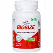 BIGSIZE Love Stim Bitkisel 65 Tablet Penis Büyütücü Hap