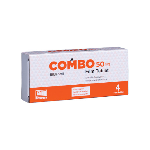 Combo 50 Mg 4 Tablet Sertleştirici Eczane İlacı