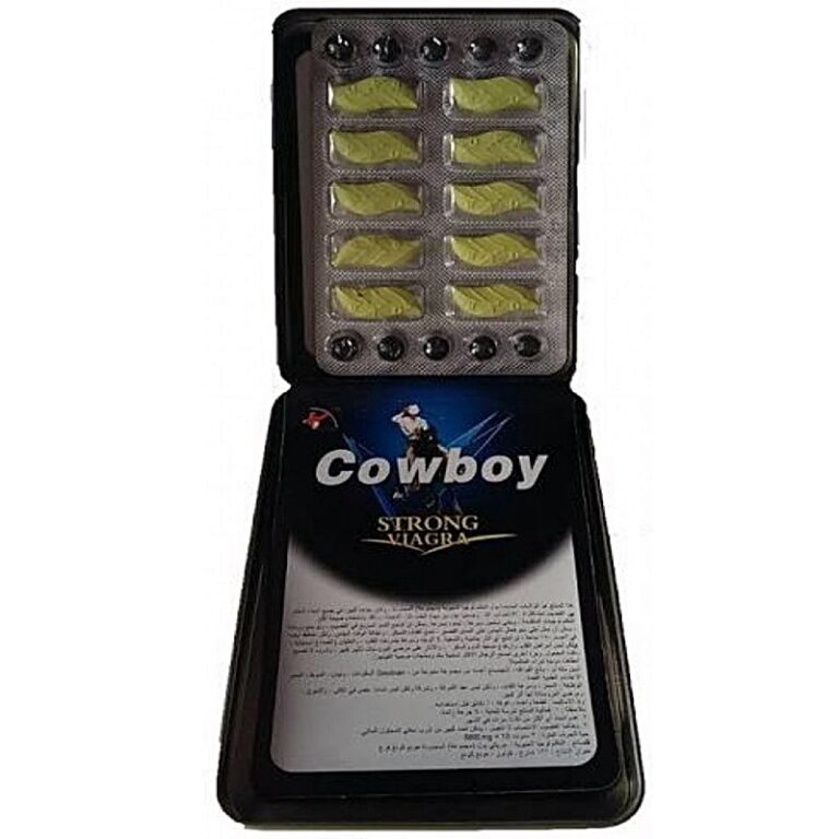 Cowboy Strong 10 Tablet Bitkisel Cinsel Takviye Hapı