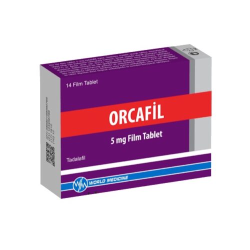 Orcafil 5 Mg Tadalafil 14 Tablet Sertleştirici Hapı